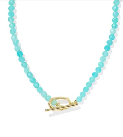 Kendra Scott Women's Sylvia Strand Necklace In Silver Light Blue Opalite Crystal