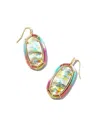 Kendra Scott Women's Threaded Elle Drop Earrings In Gold/pastel Mix In Multi