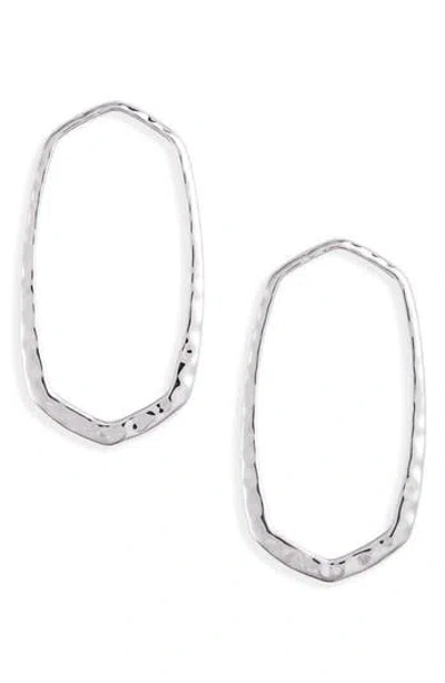 Kendra Scott Zorte Open Hexagon Earrings In Yellow