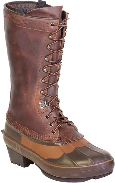 Pre-owned Kenetrek 13" Cowboy Insulated Pac Boot In Brown