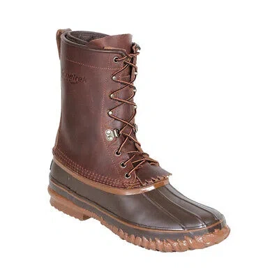 Pre-owned Kenetrek Boots | 10" Rancher Pac Boots 14 Ke-0428-t-14 In Brown