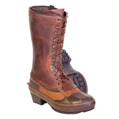 Pre-owned Kenetrek Boots | 13" Cowboy Pac Boots 10 Ke-3429-k-10 In Brown
