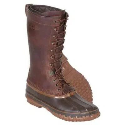 Pre-owned Kenetrek Boots | 13" Rancher Pac Boots 15 Ke-3428-t-15 In Brown