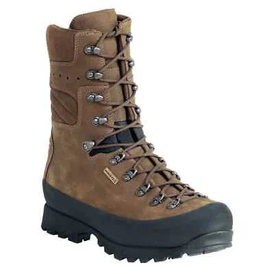 Pre-owned Kenetrek Boots | Mountain Extreme Ni 14.0n Ke-420-ni-14.0n In Brown