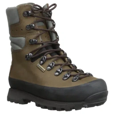 Pre-owned Kenetrek Boots | Women's Mountain Extreme Ni 7.0m Ke-l416-ni-07.0m In Brown
