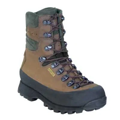 Pre-owned Kenetrek Boots | Women'smountain Extremeni Brown 11m Mountain Ke-l416-ni