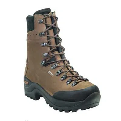 Pre-owned Kenetrek Lineman Extreme Ni Mountain Boot Size 12 Wide Ke-410-lni In Brown