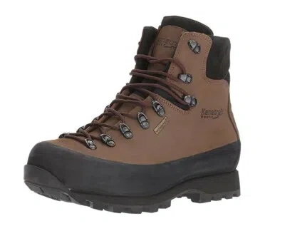 Pre-owned Kenetrek Men's Hardscrabble Hiker Hiking Lightweight Waterproof Leather Boots In Brown