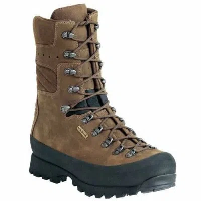 Pre-owned Kenetrek Mountain Extreme Ni Mountain Boots Size 12.0 Medium Ke-420-ni-12.0m In Brown