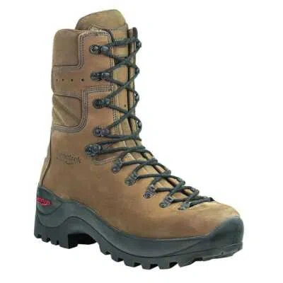 Pre-owned Kenetrek Wildland Fire Size 11.5m Boots Ke-420-wf In Red