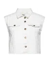 Kengstar Denim Outerwear In White