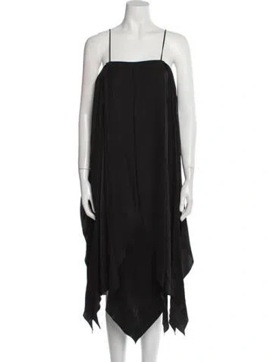Pre-owned Keni Valenti Vintage Long Dress In Black