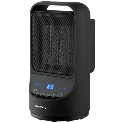 Kenmore 11.5 Inch Portable Ceramic Black Space Heater