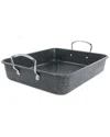 Kenmore 16.5in Large Carbon Steel Roaster With Rack
