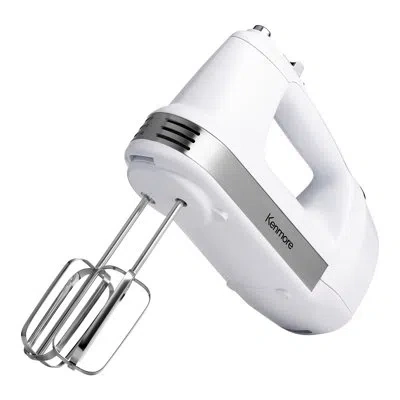 Kenmore 5 Speed Hand Mixer / Beater / Blender 250w With Burst Control In White