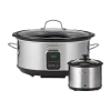 Kenmore 7 Quart Programmable Slow Cooker In Silver