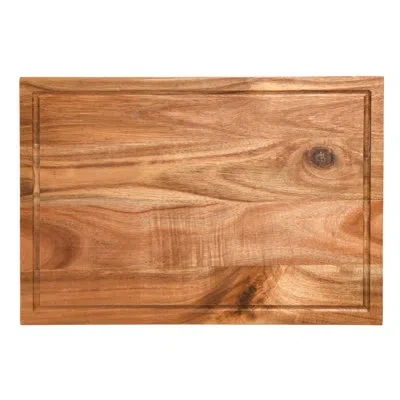 Kenmore Acacia Wood Cutting Board In Brown