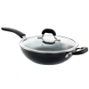 Kenmore Arlington 11 Inch Nonstick Aluminum Wok  Diamond In Black
