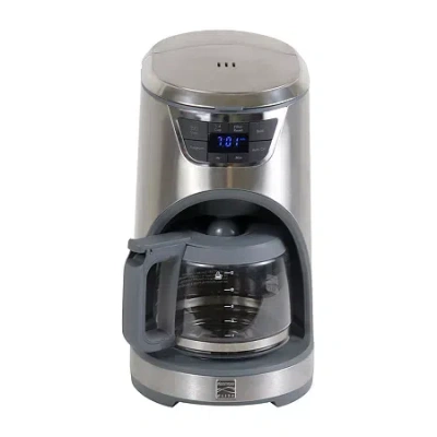 Kenmore Elite Programmable 12-cup Coffee Maker With Filter In Silver