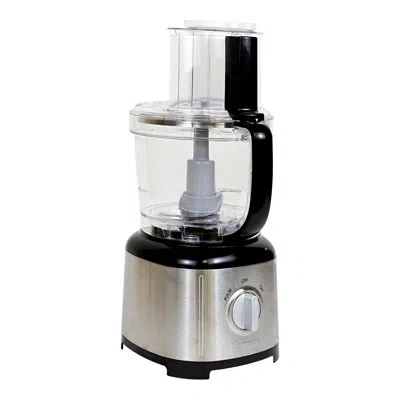 Kenmore Food Processor And 11 Cup Vegetable Chopper For Chop, Slice, Shred, Mince, Grate & Puree In Black