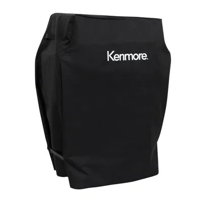 Kenmore Grill Cover - 33-inch Wide Cover Fits 2- And 3-burner Gas Grills With Foldable Side Shelves In Black