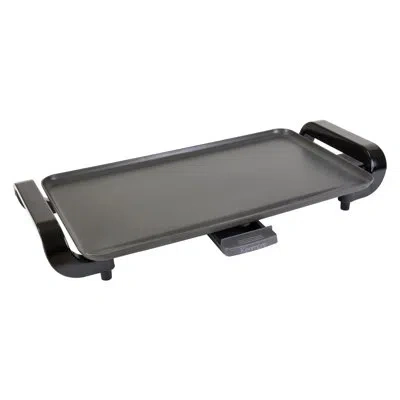 Kenmore Non-stick Electric Griddle With Removable Drip Tray, 10"x18" In Gray