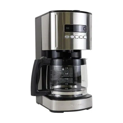 Kenmore Programmable 12 Cup Drip Coffee Maker With Reusable Filter In Black