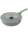 Kenmore Theodore 13in Nonstick Cast Aluminum Sautž Pan With Lid