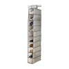 Kennedy International 10 Shelf 10-shelf Shoe Rack In Gray