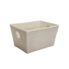Kennedy International Beige Fabric Storage Box In Sand