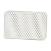 Kennedy International Clear Sponge Holder With Suction In White