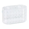Kennedy International Clear Suction Bath Basket In Transparent