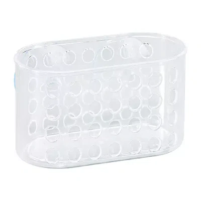 Kennedy International Clear Suction Bath Basket In Transparent