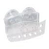 Kennedy International Clear Suction Mount Soap Holder In Transparent