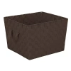 Kennedy International Storage Bin In Brown