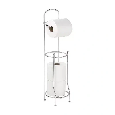 Kennedy International Toilet Paper Storage In Silver