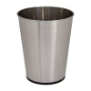 Kennedy International Trash Bin Open Top In Silver