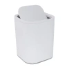 Kennedy International Trash Can In White