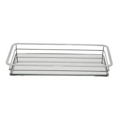 Kennedy International Vanity Trays In Silver