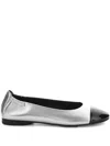 Kennel & Schmenger Billy Ballet Flats In Metallic