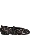 Kennel & Schmenger Blair Ballet Flats In Black