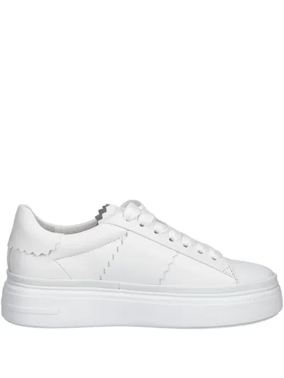 Kennel & Schmenger Dive Wavy-detail Sneakers In White