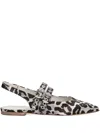 Kennel & Schmenger Greta Double-buckle Flats In Black