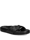 Kennel & Schmenger Knotted-detail Flat Sandals In Black