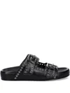 Kennel & Schmenger Soda Sandals In Black