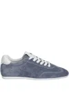 Kennel & Schmenger Suede Lace-up Trainers In Blue