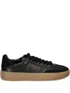 Kennel & Schmenger Suede Panelled Sneakers In Black