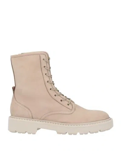 Kennel & Schmenger Woman Ankle Boots Beige Size 7 Leather In Neutral