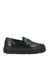 Kennel & Schmenger Woman Loafers Black Size 11 Leather In Black