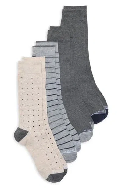 Kenneth Cole 4-pack Assorted Dress Socks In Multi